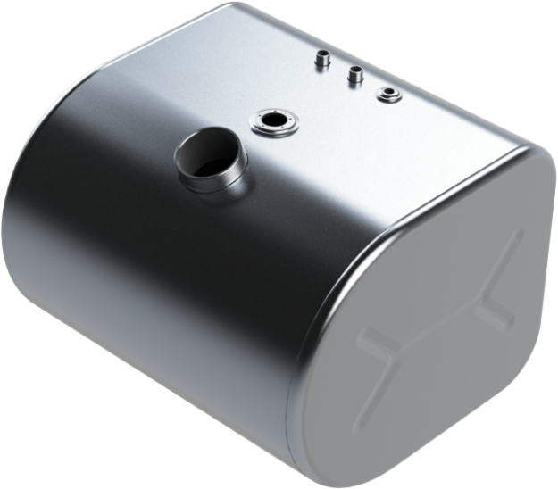 Picture of 52 Gallons 20"H x 25.5"W x 26"L - Ford Style - Center Fill Milgrade