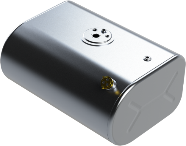 Picture of 51 Gallons 16"H x 25"W x 32.5"L - International Style - Front Fill Milgrade