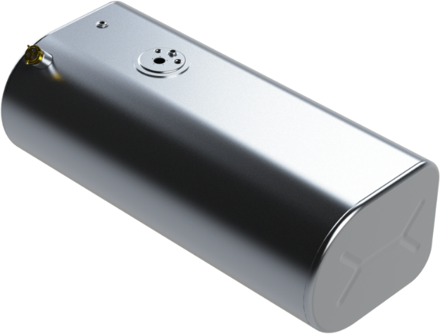 Picture of 102 Gallons 19"H x 25"W x 55"L - International Style - Front Fill Milgrade