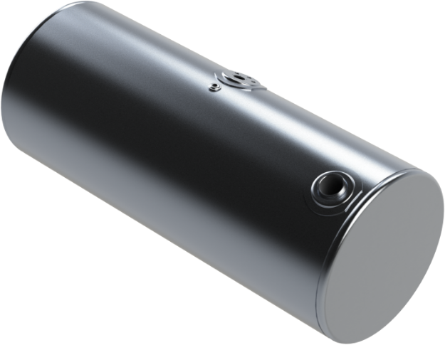 Picture of 118 Gallons 24.5"D x 58"L - Kenworth Style - Rear Fill Milgrade