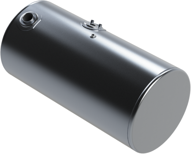 Picture of 97 Gallons 24.5"D x 47.5"L - Kenworth Style - Rear Fill Milgrade