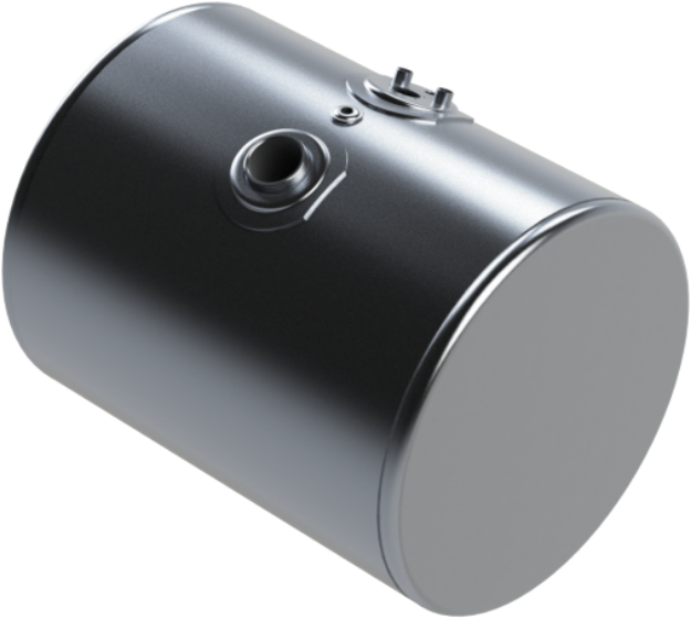 Picture of 57 Gallons 24.5"D x 28"L - Kenworth Style - Center Fill Milgrade