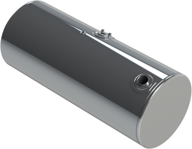 Picture of 118 Gallons 24.5"D x 58"L - Kenworth Style - Rear Fill Polished