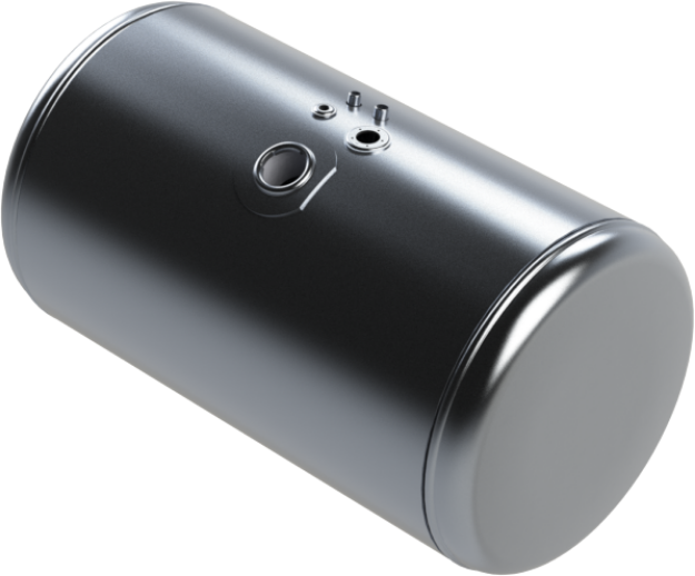 Picture of 90 Gallons 26"D x 39"L - Peterbilt Style - Center Fill Milgrade