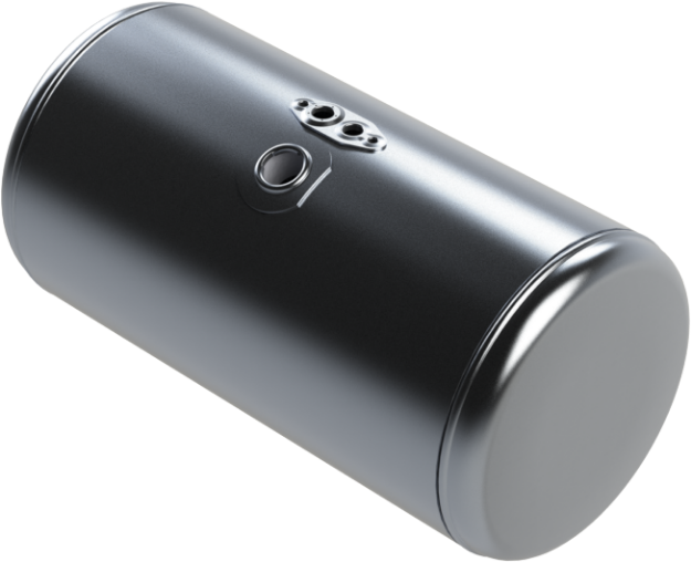 Picture of 101 Gallons 26"D x 44"L - Peterbilt Style - Center Fill Milgrade