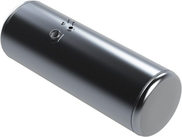 Picture of 154 Gallons 26"D x 67"L - Peterbilt Style - Front Fill Milgrade