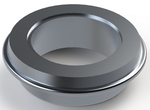 Picture of SAE #24 MILGRADE ALUMINUM FLANGE