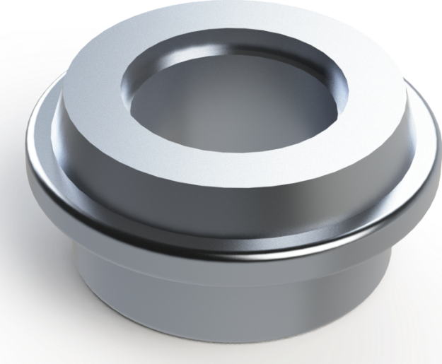 Picture of SAE #12 MILGRADE ALUMINUM FLANGE