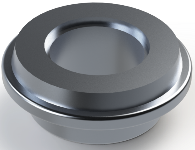 Picture of SAE #16 MILGRADE ALUMINUM FLANGE