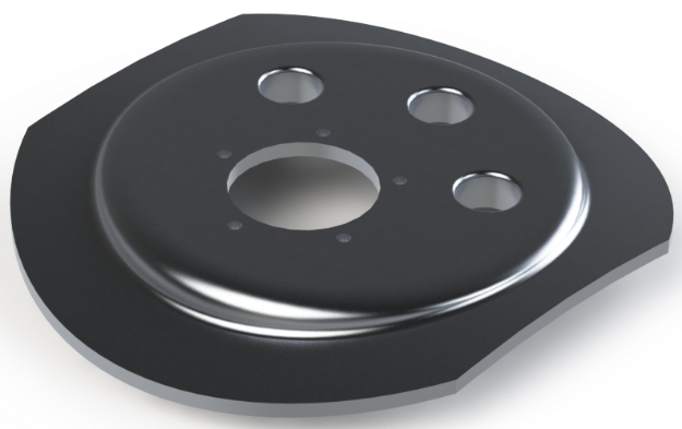 Picture of MILGRADE ALUMINUM KENWORTH ADAPTER PLATE