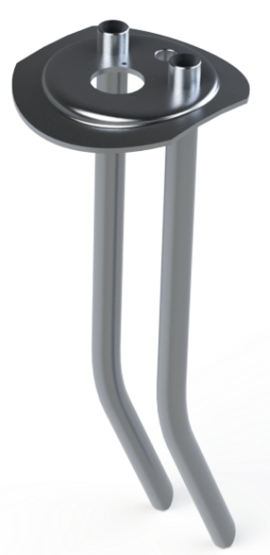 Picture of 22" MILGRADE ALUMINUM KENWORTH ADAPTER PLATE WITH TUBES