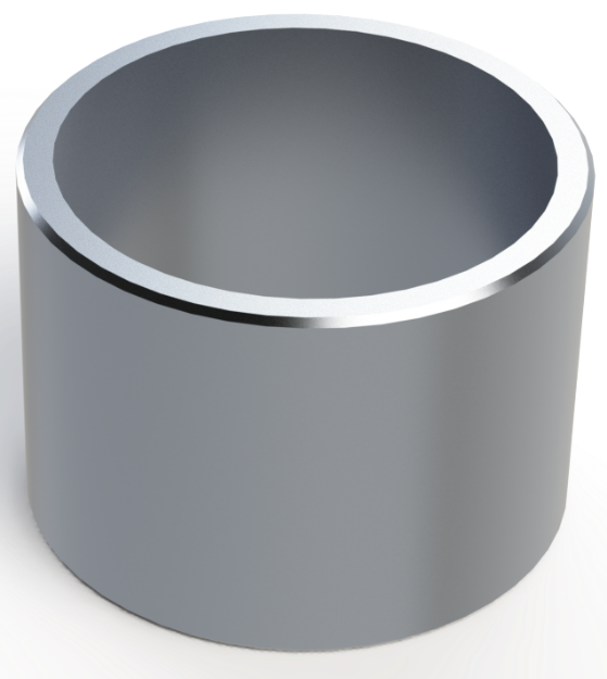 Picture of Full 4" NPT Milgrade Aluminum Coupling