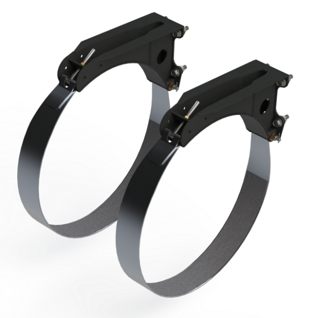 Picture of 26" Peterbilt style milgrade mounting kit - 2 piece