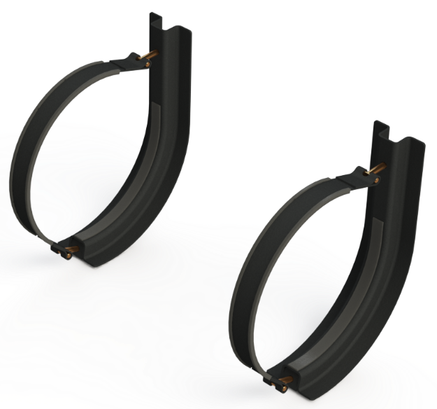 Picture of 16" 2 Piece Black Mounting Kit