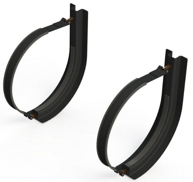 Picture of 18" 2 Piece Black Mounting Kit