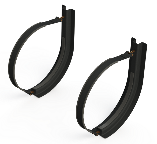 Picture of 20" 2 Piece Black Mounting Kit