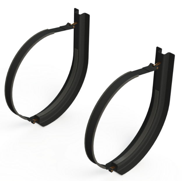 Picture of 22" 2 Piece Black Mounting Kit