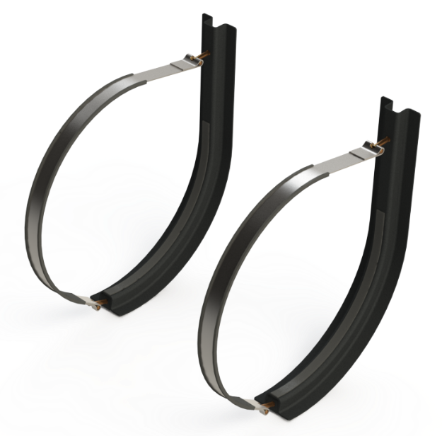 Picture of 26" 2 Piece Stainless Steel Mounting Kit