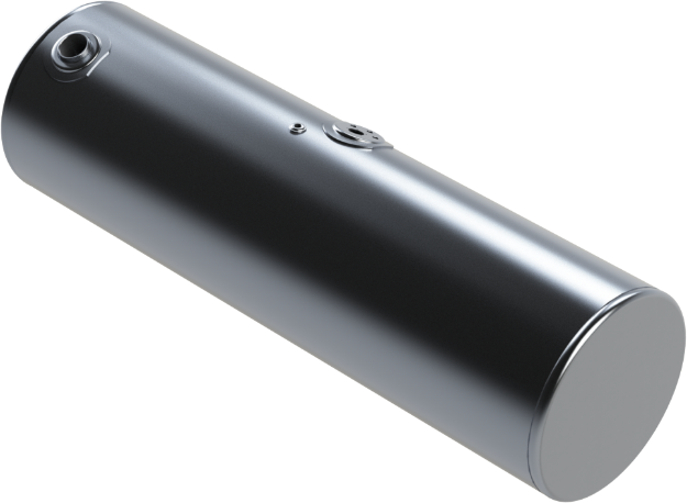 Picture of 118 Gallons 22"D x 72"L - Kenworth Style - Rear Fill Milgrade