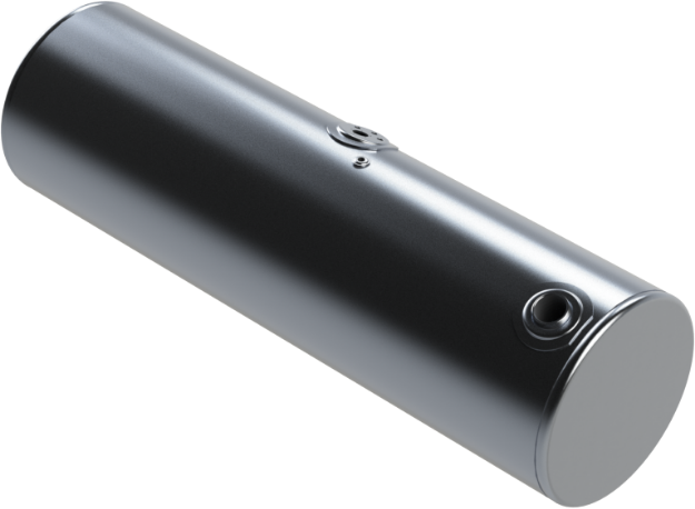 Picture of 118 Gallons 22"D x 72"L - Kenworth Style - Rear Fill Milgrade