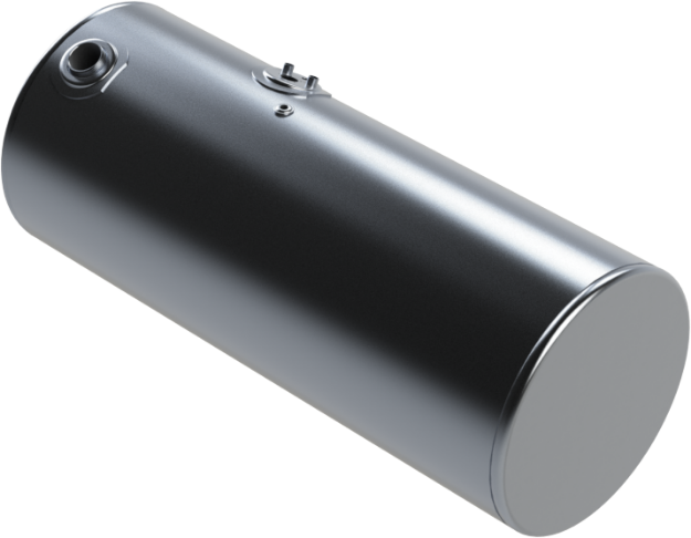 Picture of 118 Gallons 24.5"D x 58"L - Kenworth Style - Front Fill Milgrade