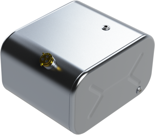 Picture of 30 Gallons 15"H x 25"W x 19"L - International Style - Rear Fill Milgrade