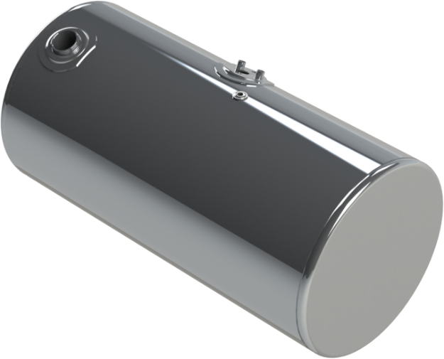 Picture of 97 Gallons 24.5"D x 47.5"L - Kenworth Style - Front Fill Polished