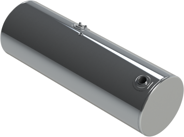 Picture of 147 Gallons 24.5"D x 72"L - Kenworth Style - Rear Fill Polished