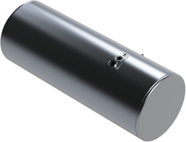 Picture of 155 Gallons 26"D x 67.5"L - Volvo Style - Rear Fill Milgrade