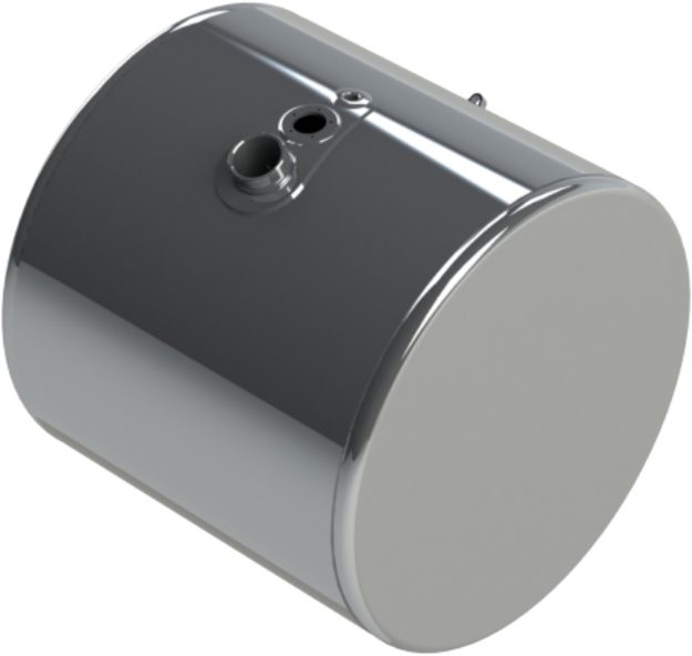 Picture of 52 Gallons 26"D x 22.5"L - Volvo Style - Front Fill Polished