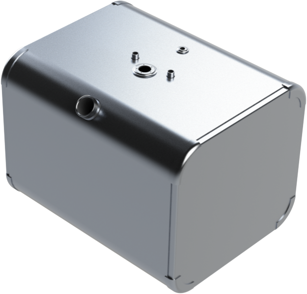 Picture of 81 Gallons 24"H x 26"W x 30.88"L - Volvo Style - Center Fill Milgrade