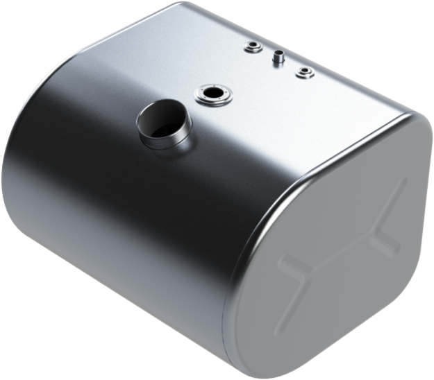 Picture of 52 Gallons 20"H x 25.5"W x 26"L - Ford Style - Center Fill Milgrade