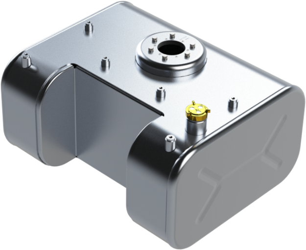 Picture of 38 Gallons 15"H x 25"W x 28.5"L - GMC Style - Rear Fill Milgrade