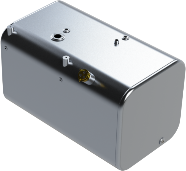 Picture of 74 Gallons 22.25"H x 22"W x 36"L - Ford Style - Rear Fill Milgrade