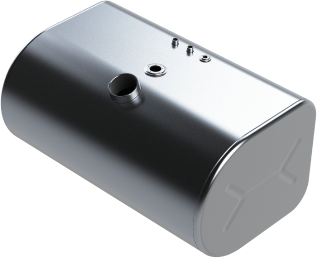 Picture of 78 Gallons 20"H x 25.5"W x 39"L - Ford Style - Center Fill Milgrade