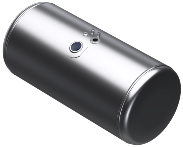 Picture of 110 Gallons 26"D x 48"L - Peterbilt Style - Center Fill Milgrade