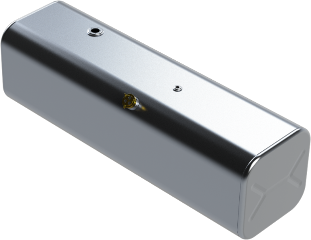 Picture of 86 Gallons 18.25"H x 18.5"W x 61.5"L - Freightliner Style - Center Fill Milgrade