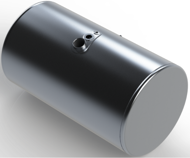 Picture of 99 Gallons 26"D x 43.25"L - Mack Style - Center Fill Milgrade