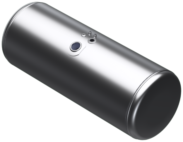 Picture of 138 Gallons 26"D x 60"L - Peterbilt Style - Center Fill Milgrade