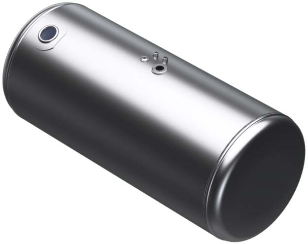 Picture of 122 Gallons 26"D x 53.18"L - Peterbilt Style - Front Fill Milgrade