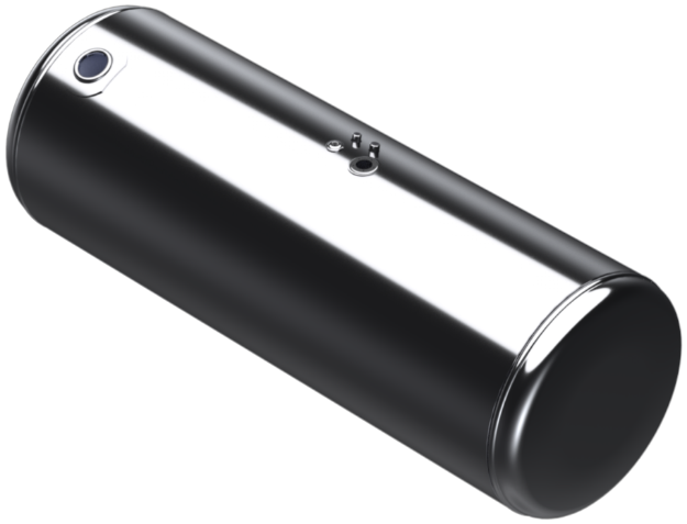 Picture of 154 Gallons 26"D x 67"L - Peterbilt Style - Rear Fill Polished