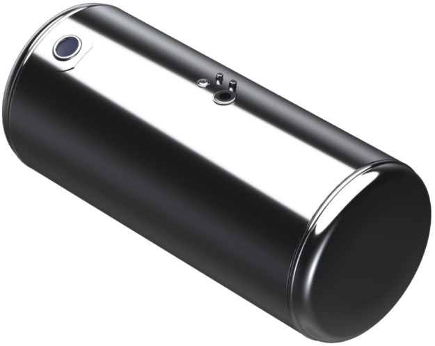 Picture of 122 Gallons 26"D x 53.19"L - Peterbilt Style - Rear Fill Polished