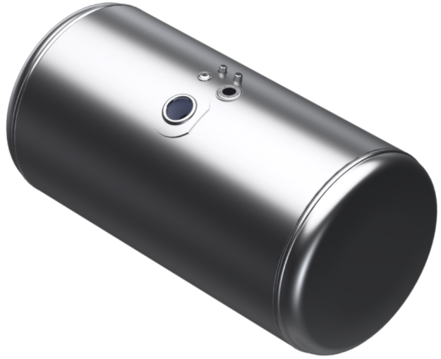 Picture of 101 Gallons 26"D x 43.75"L - Peterbilt Style - Center Fill Milgrade