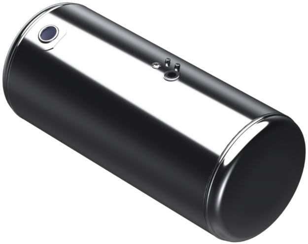 Picture of 122 Gallons 26"D x 53.1875" L - Peterbilt Style - Rear Fill Polished