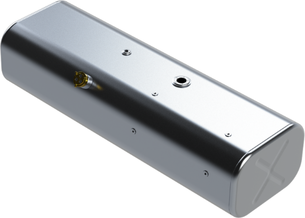 Picture of 53 Gallons 13"H x 18.25"W x 55"L - Freightliner Style - Rear Fill Milgrade