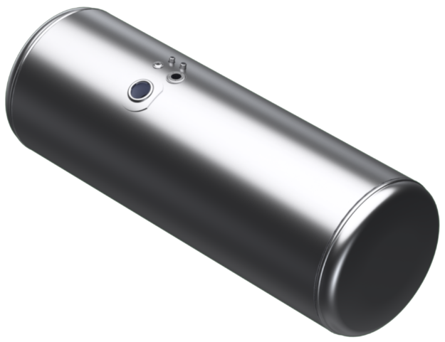 Picture of 154 Gallons 26"D x 67"L - Peterbilt Style Center Fill Milgrade