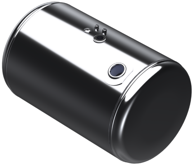 Picture of 79 Gallons 26"D x 34.18"L - Peterbilt Style Rear Fill Polished