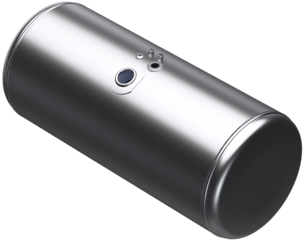 Picture of 122 Gallons 26"D x 53.18"L - Peterbilt Style - Center Fill Milgrade