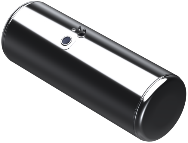 Picture of 154 Gallons 26"D x 67"L - Peterbilt Style Center Fill Polished