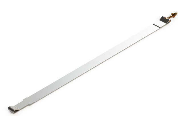 Picture of T-Bolt to 1 1/2" Tapered Loop 43" Stainless Steel Regular Strap